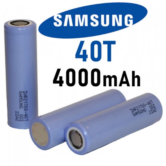 Samsung 40T 21700 30A 4000mAh