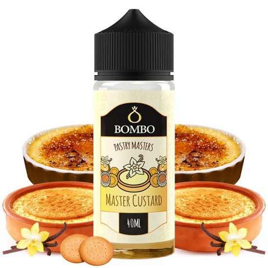 BOMBO PASTRY MASTERS - MASTER CUSTARD 120ML