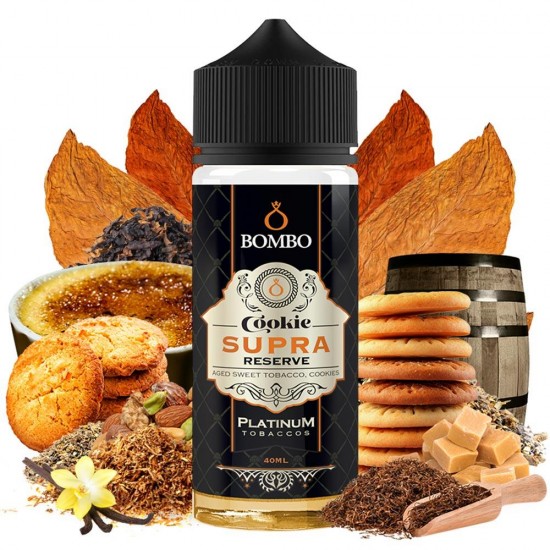 Bombo Platinum Tobaccos - Cookie Supra Reserve 120ml