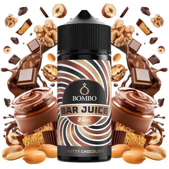 BOMBO BAR JUICE - NUTTY CHOCOLATE 120ML