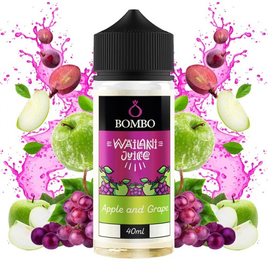 BOMBO WAILANI JUICE - Apple and Grape 120ML