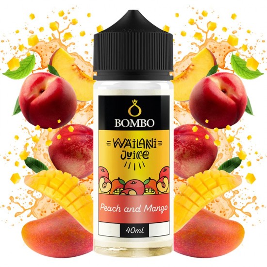 BOMBO WAILANI JUICE - Peach and Mango 120ML