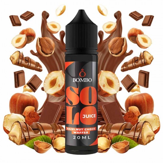 BOMBO SOLO JUICE - HAZELNUT CHOCO WAFFER 60ml