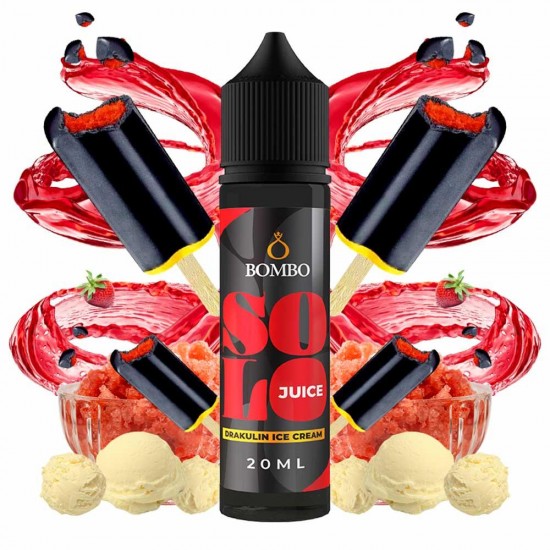 Bombo Solo juice - Drakulin ice cream 60ml