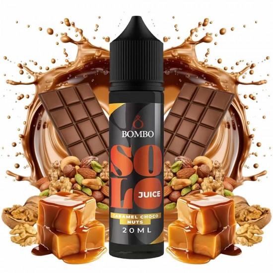 BOMBO SOLO JUICE - CARAMEL CHOCO NUTS 60ML