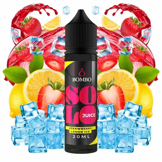 BOMBO SOLO JUICE - STRAWBERRY LEMON ICE 60ML