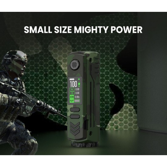 Rayden 100 mod V2 Military Camo Limited 100W - BD Vape