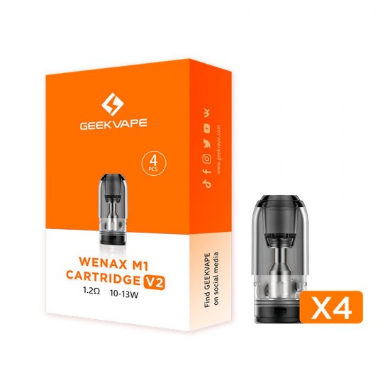Wenax M1 V2 2ml 0.8ohm Pod (3 pcs) - Geek Vape