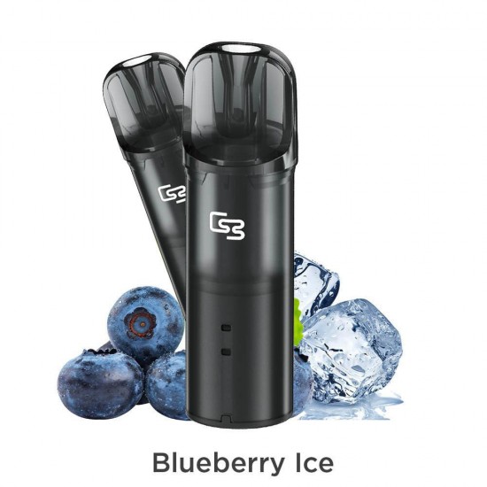 Geek Bar Elite 20mg 2ml Prefilled Δεξαμενή 2τεμ Blueberry Ice