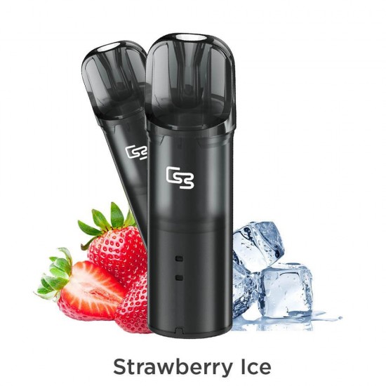 Geek Bar Elite 20mg 2ml Prefilled Δεξαμενή 2τεμ Strawberry Ice